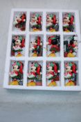 Twelve Disney Home Minnie Cupcake Christmas Decorations