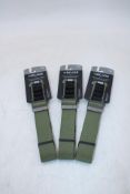 Three Arcade X Thrudark Utility Belt, Olive, Size Long