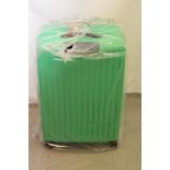 American Tourister Rejoy 77/28 Wheeled Suitcase, Jade Green. Box damaged