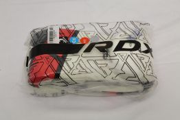 RDX Fuoco Shield & Gloves Set, White/Red
