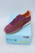 Hoff Bridge MKII Trainers, Burgundy/Brown, UK 8