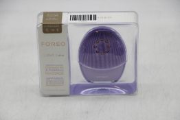Foreo Luna 3 Plus Sensitive Silicone Facial Cleansing Brush, Purple