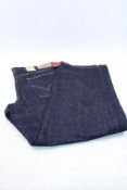 Edwin EEU05-200L Wide Jeans, Dark Blue, W34/L34