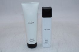 Two LolaVie items to include 1x Restorative Shampoo & 1x Restorative Conditioner, 250ml