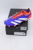 Adidas Predator Elite SG, Blue/Red/White, UK 12