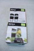 Five Ninja Twin Pack Cups with Sleeves, 650ml