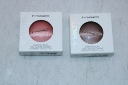 Two MAC Cosmetics Glow Play Cushiony Blush, 1x True Harmony, 1x Cheer Up