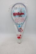 Wilson Ultra Power 103 Tennis Racket, Blue, 4-1/4''