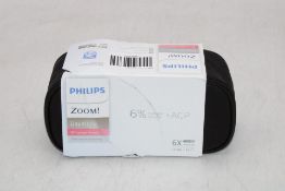 Philips Zoom Day White, 6% Hydrogen Peroxide, 6x 2.4ml Syringes, Expiry 09/2025. Box damaged