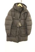 Boss Men's H-Condolo2 Hooded Parka Coat, Black, GB Size 56