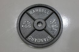 Standard 25kg Cast Iron Weight Plate