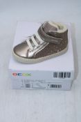 Geox Tenisice B Mirroless, Dark Beige, UK 6