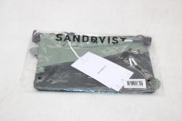 Two Sandqvist Dan Lightweight Side Bags, Dusty Green/Night Green