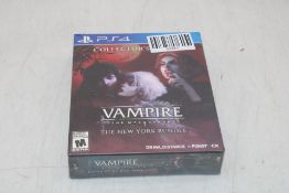 PS4 Collectors Edition Vampire The Masquerade The New York Bundle