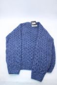 Finisterre Cabet Jumper, Mid Blue, Size L