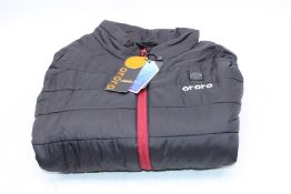 Ororo Classic Heated Gilet, Black, Size L