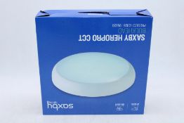 Five Saxby 95539 HeroPro CCT Tri Wattage IP65 18W Bulkhead