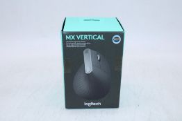 Logitech MX Vertical Advanced Ergonomic Mouse, Black