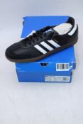 Adidas Samba OG, Black/White, UK 12. Box damaged