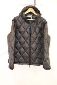 Garms Affiliated Hybrid Down Puffer, Black, Size XL, New Without Tags