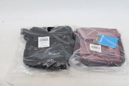 Two Columbia Zigzag Side Bag, One Fig, One Black, Both One Size