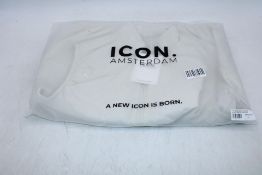Icon Amsterdam The Travel Bodywarmer, White Sand, Size L