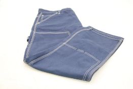 Palace Skateboard 10oz Double Knee Jeans, Blue, Size 34