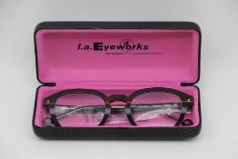 L.A Eyeworks Trout Houdini Frames, with Case