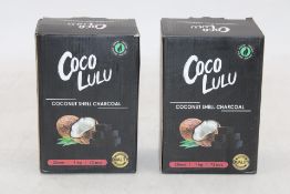Nine Boxes of Gs1 UK Coconut Charcoal BBQ Accessories Hookah Coals Natural Coconut Charcoal Hookah S