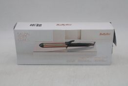 BaByliss Titanium Brilliance Curls Tongs. Box damaged, Not checked