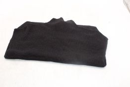 OUI Knitted Vest Top, Black, Size 36