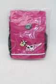 Three Carl Oscar Pack N' Snack 8L Backpacks, Purple Cow