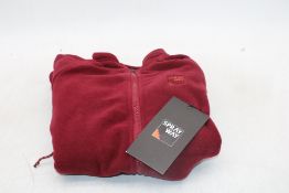 Spray Way Atlanta Fleece I.A Jacket, Burgundy, Size 10