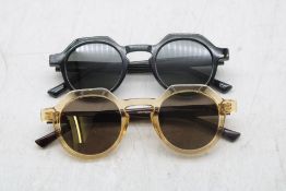 Two Meller Sunglasses to include 1x HA4-Fogoli, 1x HA4-Yelltejasand