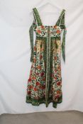 Farm Rio Garden Tapestry Maxi Dress, Sand/Multi, Size S