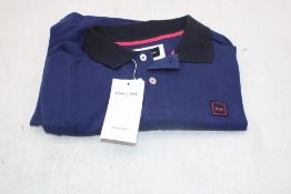 Eden Park Polo Shirt, Blue/Black, Size M