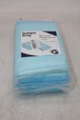 Five Packs of Gadget Kings Super Absorbent Protectors Pads, Blue, Size 160 X 80cm, 10 Per Pack