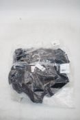 Three Skarlett Blue Entice Briefs, Black/Night, Sizes 2x S, 1x M