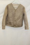 Urban Code London Faux Suede Reversible Blouson, Rice, Size XS