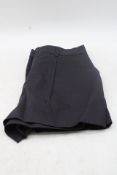 Tala Tailored Linen Shorts, Shadow Black