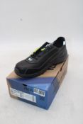 Aboutblu S3 ESD SRC Professional Evo Low Safety Steel Cap Trainers, Black, UK 9