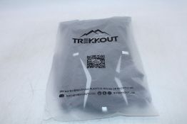Three Trekkout Hydration Vests with Flasks, Black, No Size