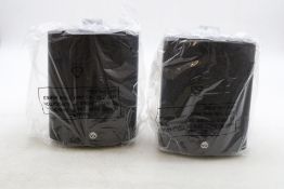 Suzo Happ SAS 3 Speaker, Pair, Black. Box Opened, Box damaged, Not checked