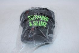 Ten Ghostbusters EHP Labs X Oxyshred & Slime Logo Caps, Black/Green, One Size
