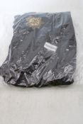 Six Pairs OL Fleece Shorts, Black/Gold, Size L
