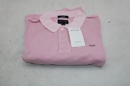 Eden Park Polo Shirt, Pink/Light Pink, Size M