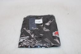 Three Reebok Unisex Essex Rebels Logo T-Shirts, Black, Sizes 2x 16, 1x 10