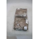 Two Na-kd Oversized Knitted Cardigan, Dark Beige, Size XS