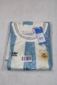Adidas Originals CE2310 Argentina Tank Dress, Blue/Off White, UK 12
