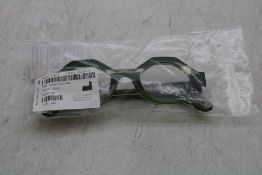 Anne & Valentin Haha 23A04 Glasses, Green Crystal, Frame Only